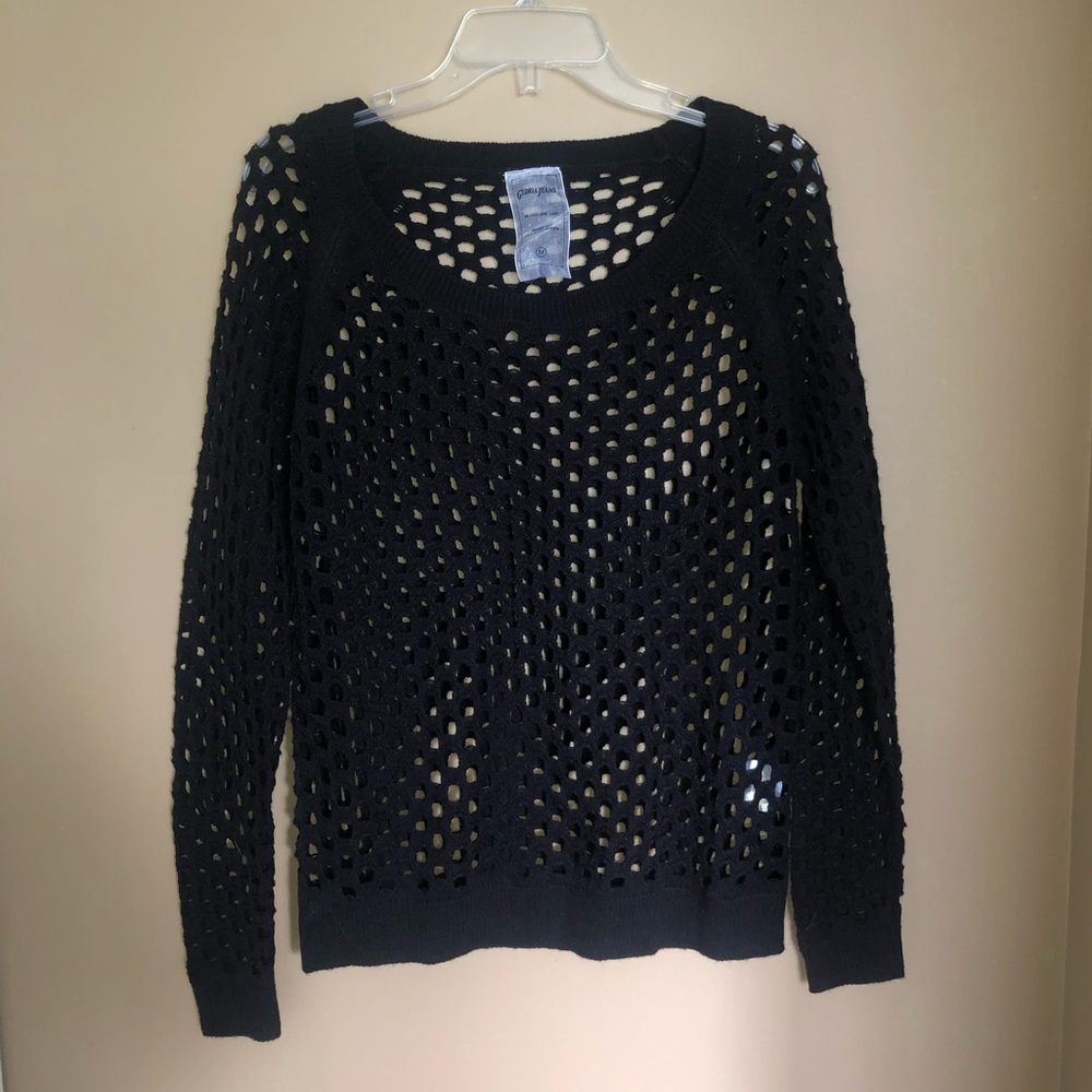 Sweater with holes